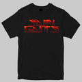 Dithered Waves Logo T-Shirt (Red)
